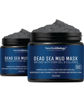 NEW YORK BIOLOGY Dead Sea Mud Mask 2 Pack front view