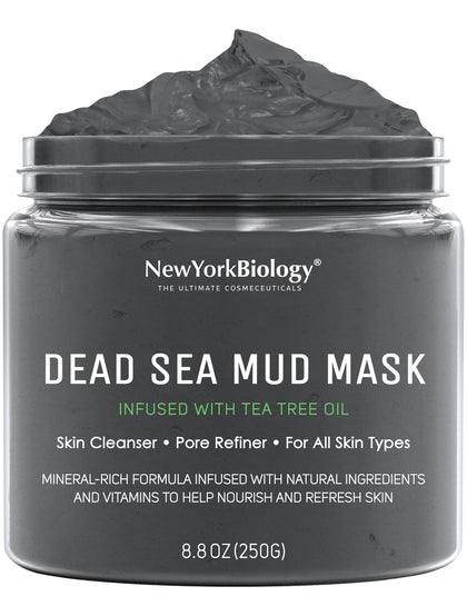 NEW YORK BIOLOGY Dead Sea Mud Mask 8.8 oz front view