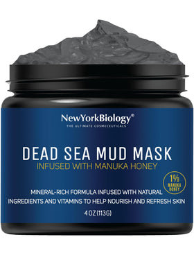NEW YORK BIOLOGY Dead Sea Mud Mask front view 4 oz