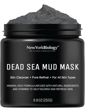 NEW YORK BIOLOGY Dead Sea Mud Mask front view 8.8 oz