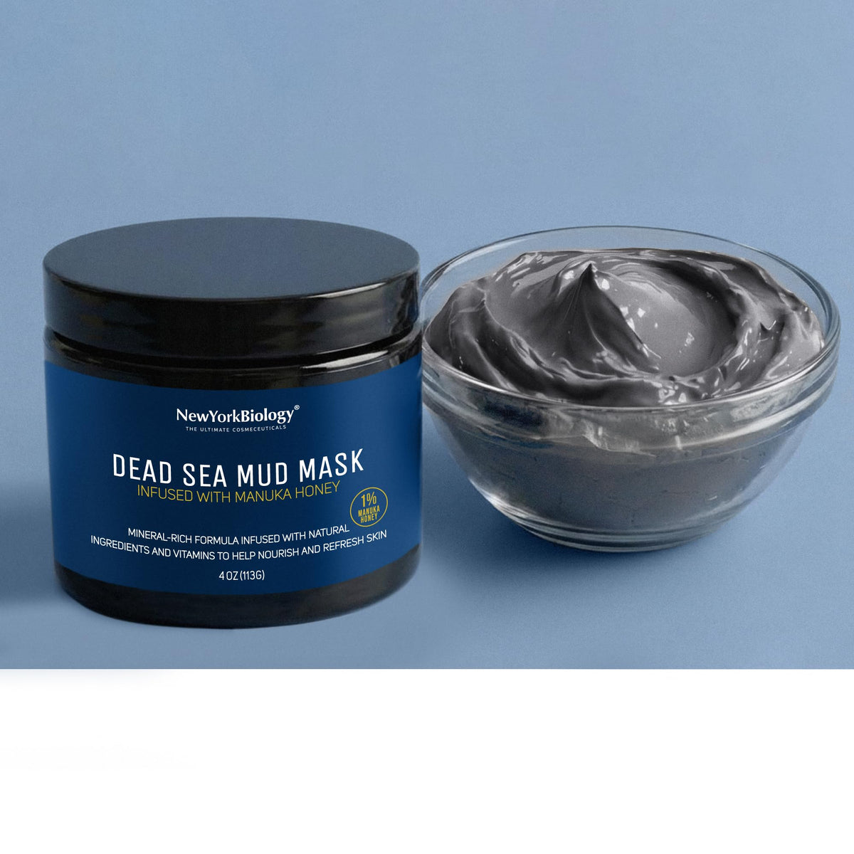 NEW YORK BIOLOGY Dead Sea Mud Mask in a spa setting