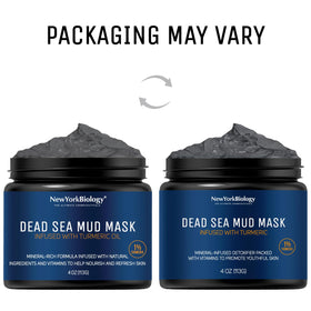 NEW YORK BIOLOGY Dead Sea Mud Mask in bathroom setting