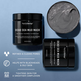 NEW YORK BIOLOGY Dead Sea Mud Mask packaging side view
