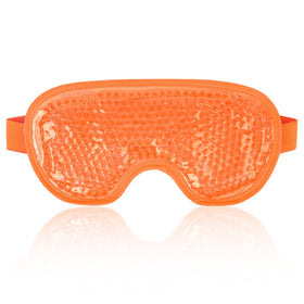 NEWGO Cooling Eye Mask front view in orange