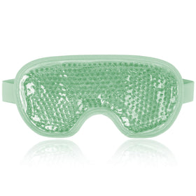 NEWGO Cooling Eye Mask green model front view