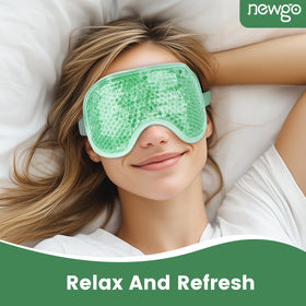 NEWGO Cooling Eye Mask in resealable storage bag