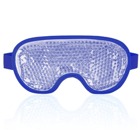 NEWGO Cooling Eye Mask navy blue front view