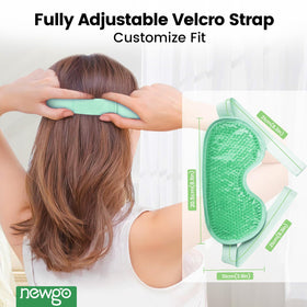 NEWGO Cooling Eye Mask with adjustable strap