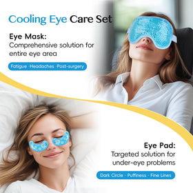 NEWGO Cooling Eye Mask with adjustable strap