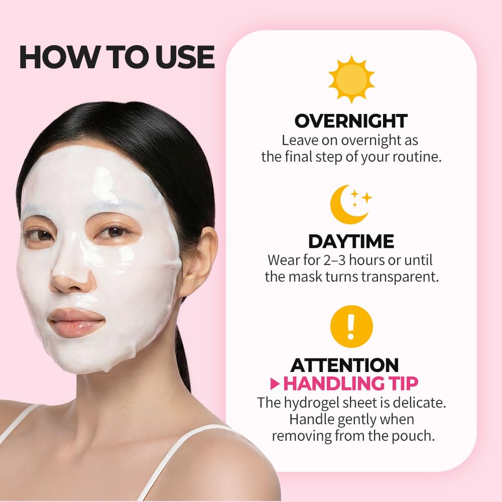 NEXTBEAU Collagen Hydrogel Face Mask ingredients list