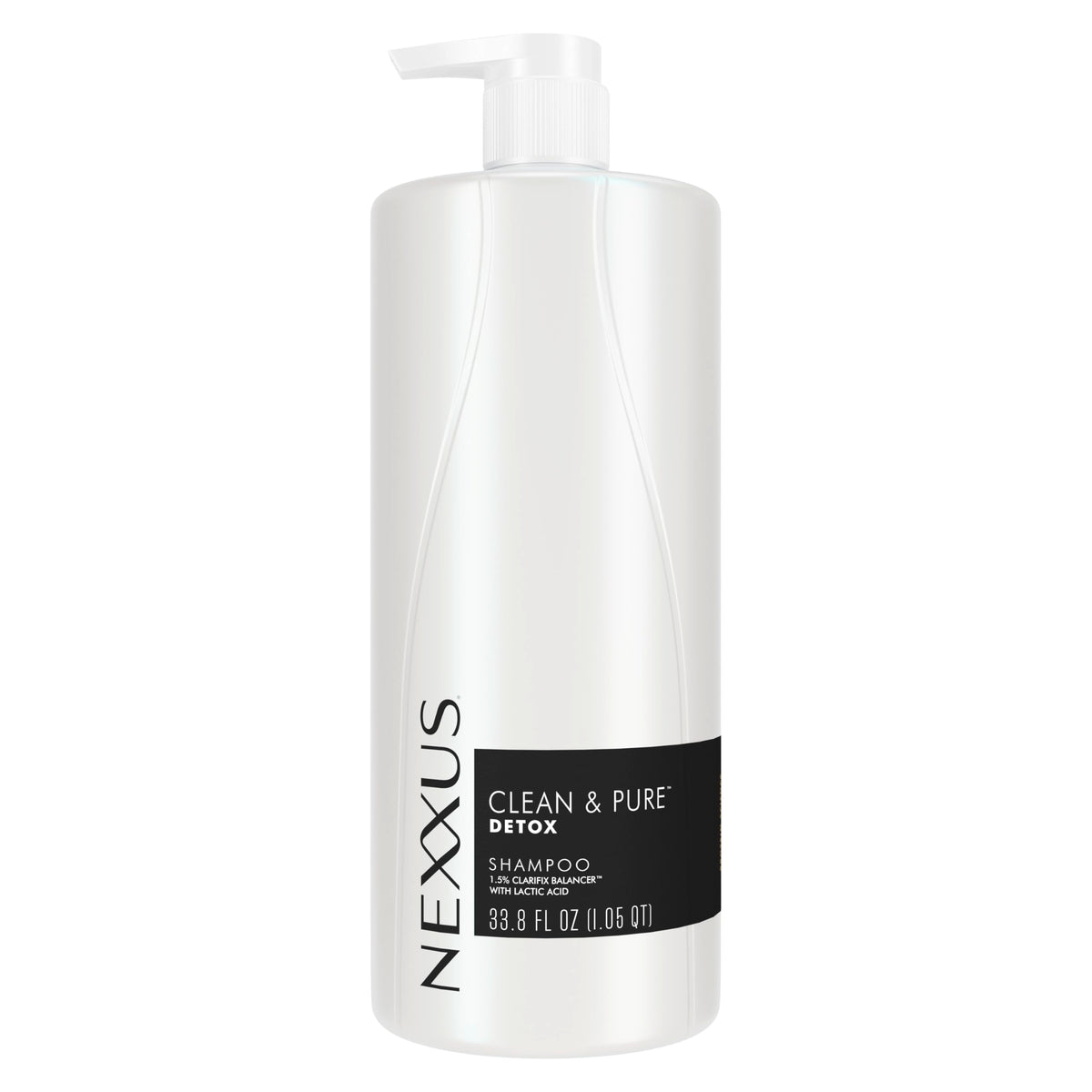 Nexxus Clean & Pure Detox Clarifying Shampoo 33.8 oz front view