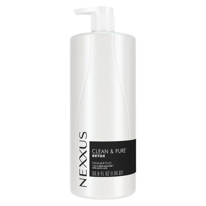 Nexxus Clean & Pure Detox Clarifying Shampoo 33.8 oz front view