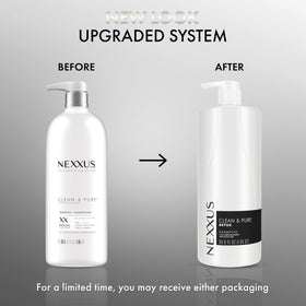 Nexxus Clean & Pure Detox Shampoo with natural ingredients