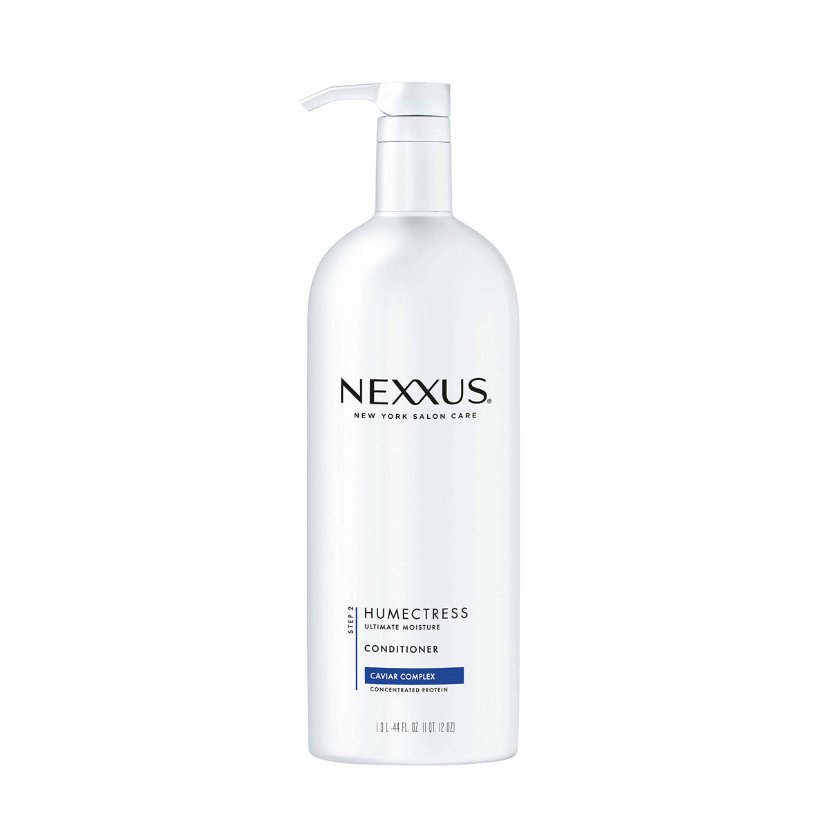 Nexxus Humectress Moisture Conditioner 44 oz front view with caviar and protein complex