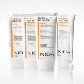 NIDA Invisible Fit Sunscreen SPF 50 packaging details