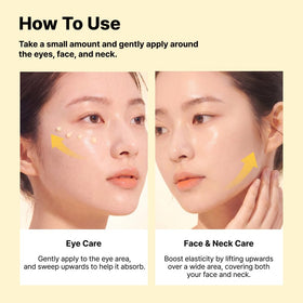 NIDA Revive Eye Cream 40ml lifestyle scene with model