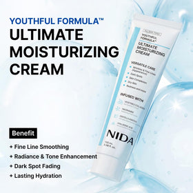 NIDA Youthful Formula Moisturizing Cream 100ml side view