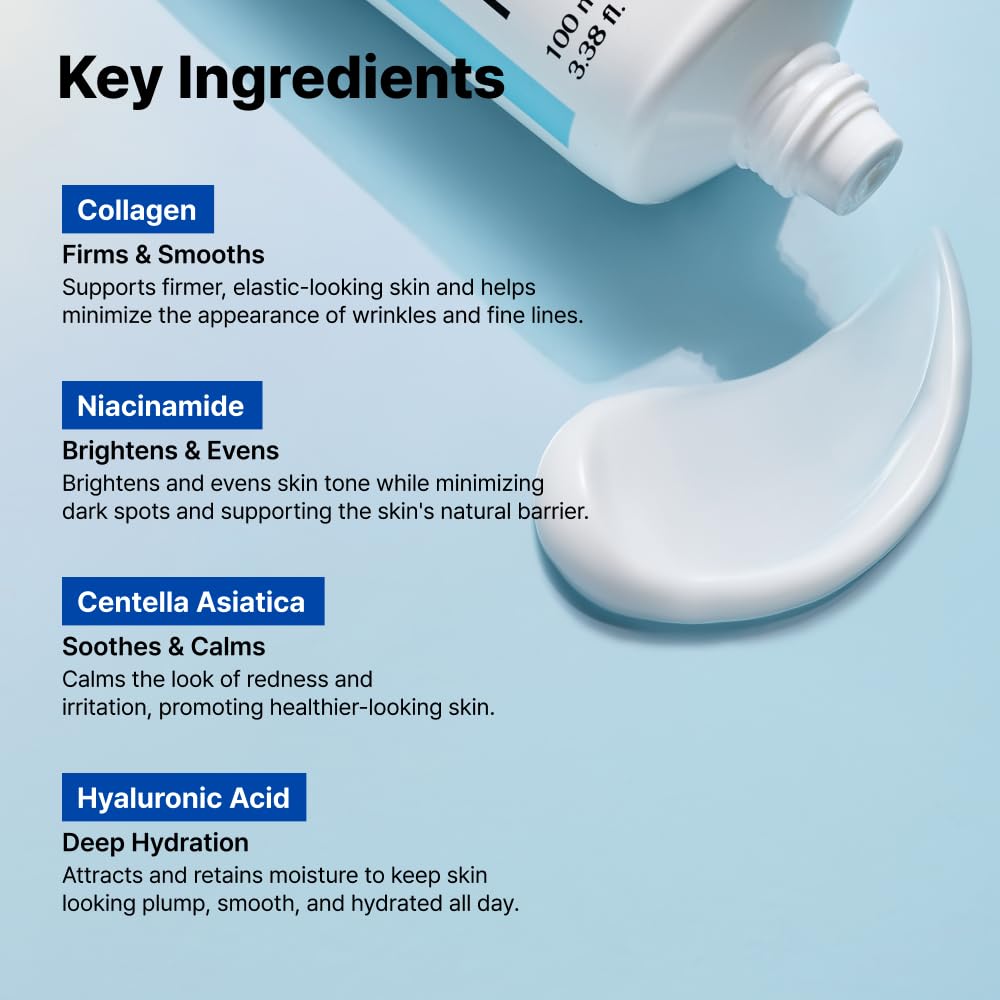 NIDA Youthful Formula Moisturizing Cream application on skin