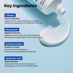 NIDA Youthful Formula Moisturizing Cream application on skin
