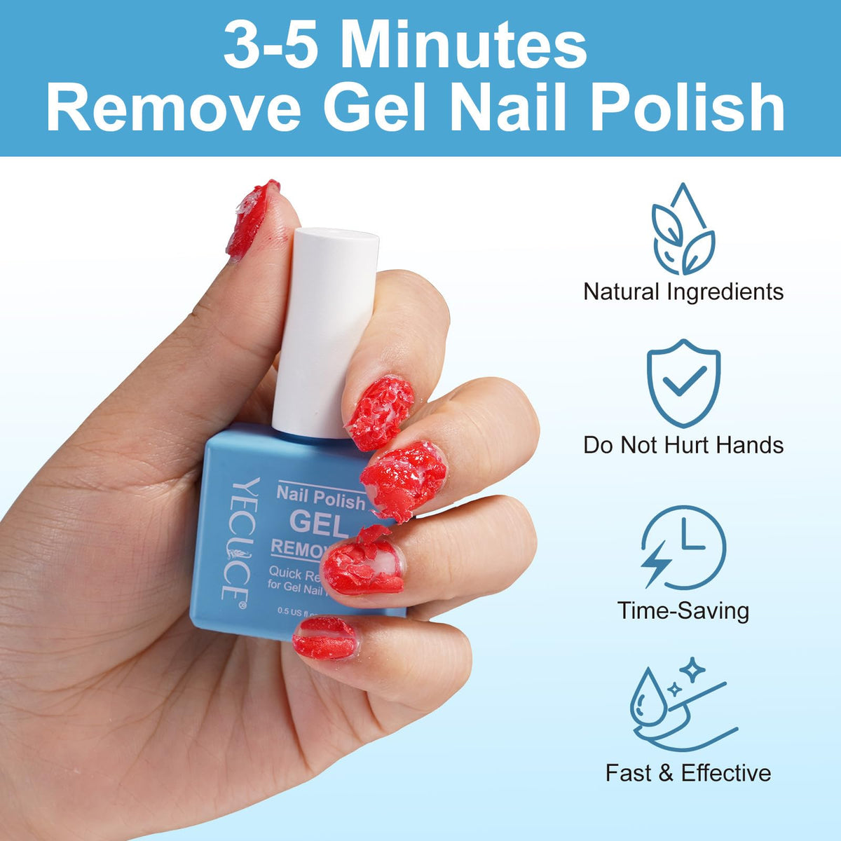NIFEISHI Gel Polish Remover bottle front view