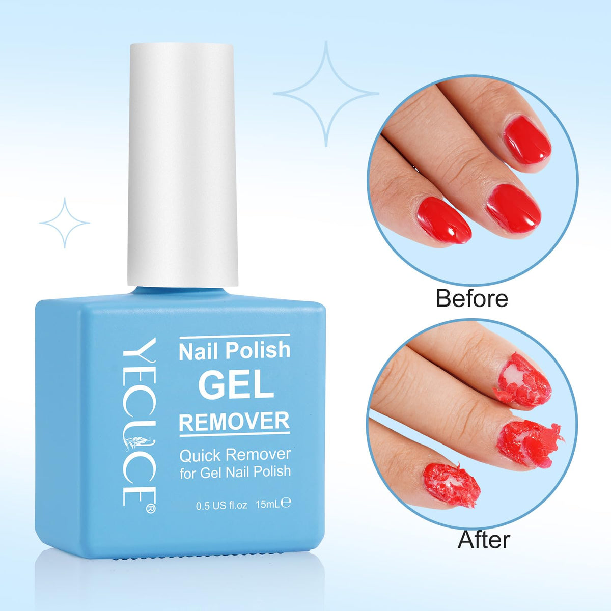 NIFEISHI Gel Polish Remover with nail tools