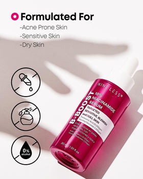 NINELESS B-support 10% Niacinamide Serum ingredients list