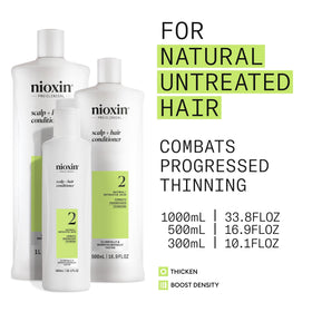 NIOXIN conditioner texture on hand
