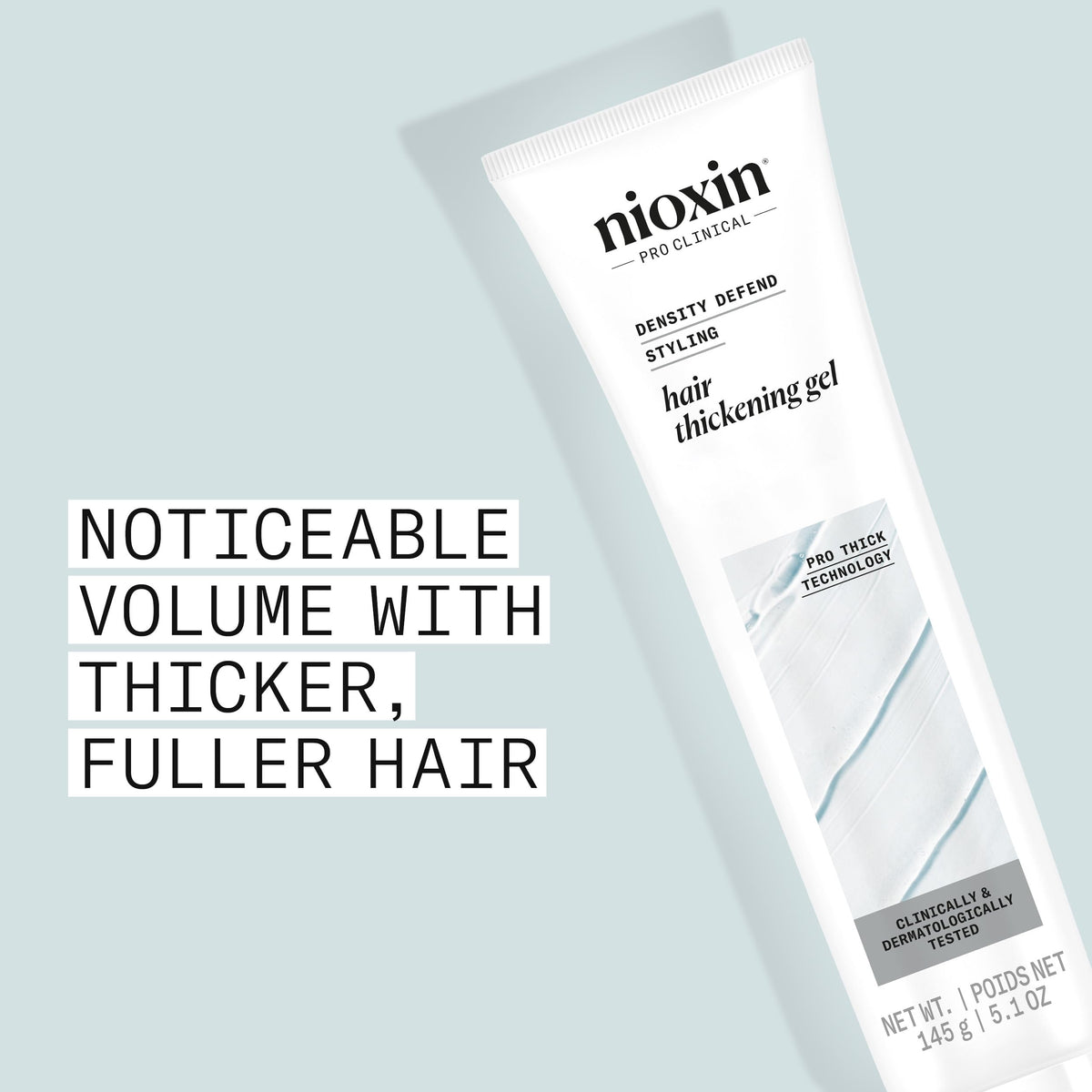 NIOXIN Density Defend Gel application on hair