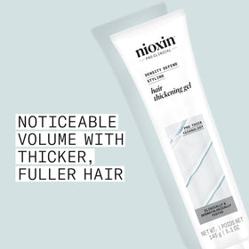 NIOXIN Density Defend Gel application on hair