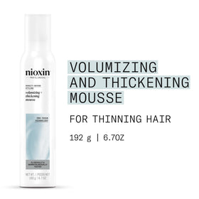 NIOXIN Density Defend Mousse bottle side view