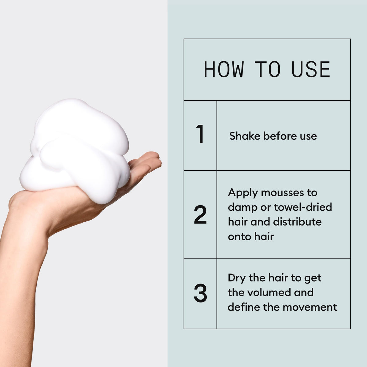 NIOXIN Density Defend Mousse with styling tools