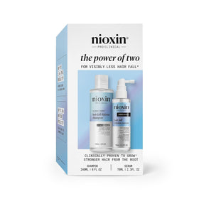 NIOXIN Hair Fall Defense Kit Shampoo and Serum front view