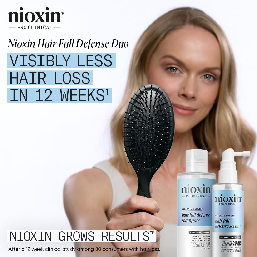 NIOXIN Hair Fall Defense Leave-In Serum 2.3 Fl Oz bottle