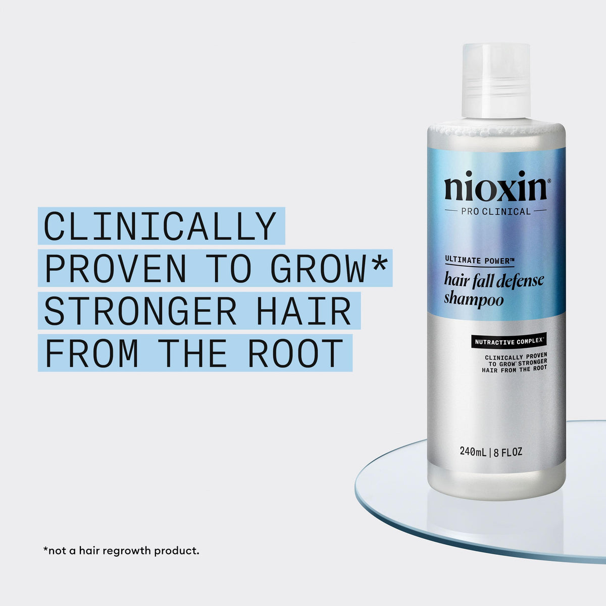 NIOXIN Hair Fall Defense Shampoo 270g side view