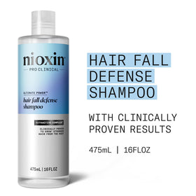 NIOXIN Hair Fall Defense Shampoo 531g back view