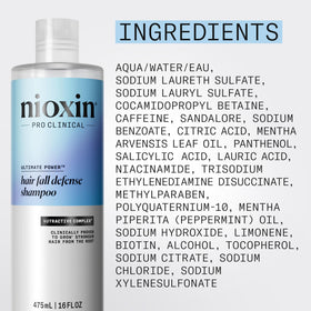 NIOXIN Hair Fall Defense Shampoo 531g packaging