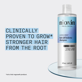 NIOXIN Hair Fall Defense Shampoo 531g side view