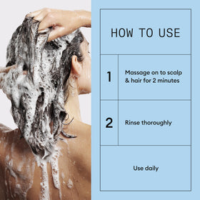 NIOXIN Hair Fall Defense Shampoo in a bathroom setting