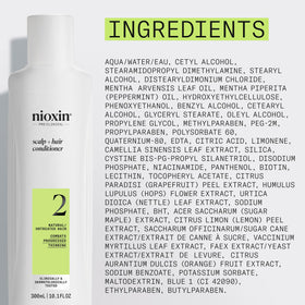 Nioxin Scalp Care Conditioner with hair care products