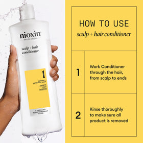 NIOXIN Shampoo & Conditioner Duo Set with natural hair