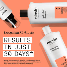 NIOXIN Shampoo & Conditioner Duo Set with product details