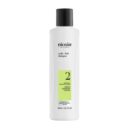 Nioxin System 2 Shampoo 349g front view
