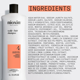 NIOXIN System 4 Thickening Shampoo in use at salon