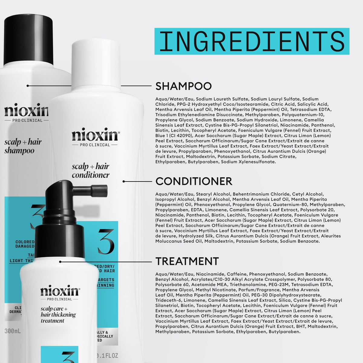 NIOXIN System Kit 3 lifestyle scene with user