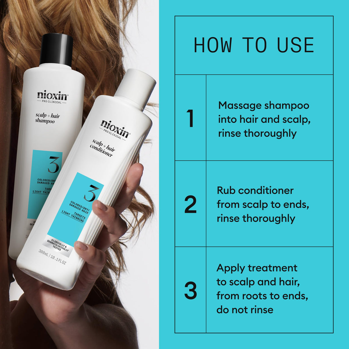 NIOXIN System Kit 3 packaging details