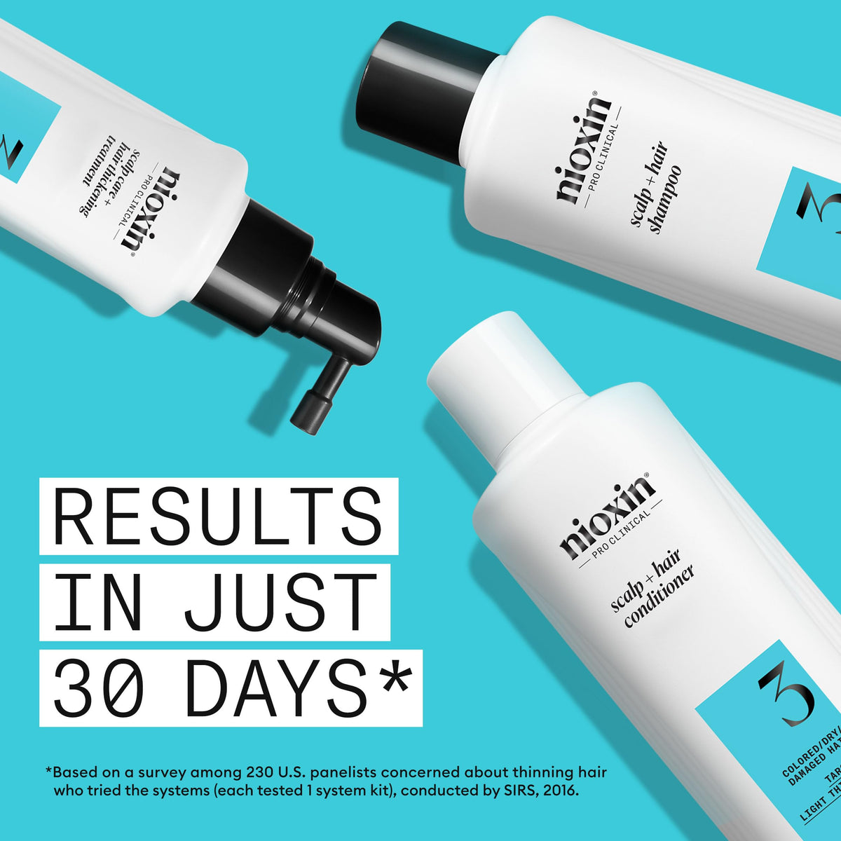 NIOXIN System Kit 3 Scalp + Hair Thickening bottle