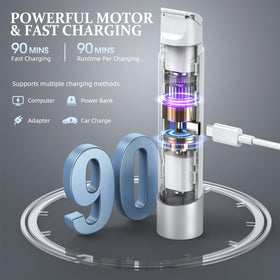NIPOO Bikini Trimmer with waterproof seal demonstration