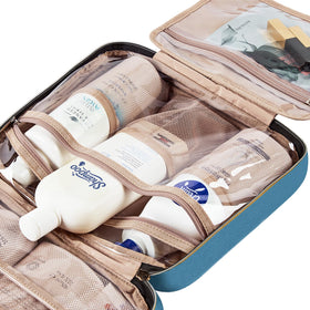 NISHEL Travel Toiletry Bag quick-access front pocket