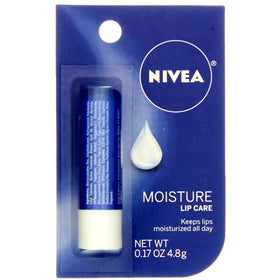 NIVEA A Kiss of Moisture Essential Lip Care pack of 5 front view