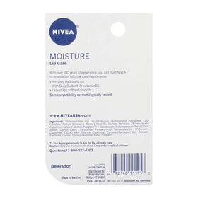 NIVEA A Kiss of Moisture Essential Lip Care with Shea Butter and Jojoba Oil